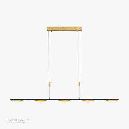 Blattgoldoptik mit schwarz abgesetzt, Bankamp-pureup-pendelleuchte_Blattgoldoptik mit schwarz abgesetzt.jpg